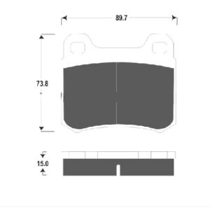 لنت عقب بنز E190 w124